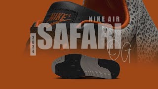 Nike Air Safari OG BLACK MONARCH 2024 DETAILED LOOK  RELEASE DATE [upl. by Risan]