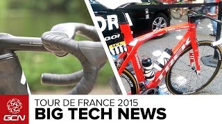 Aero Frames And Disc Brakes  Tour De France Tech [upl. by Heins]