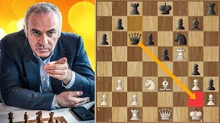 Garry Kasparovs Most Memorable Moments  Part 2  Historic Blunder Against Anand [upl. by Artaed]