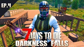 I FINALLY Built A BASE Darkness Falls Ep4 [upl. by Capwell]