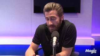 Jake Gyllenhaal talks Southpaw eating Greggs getting ripped amp more [upl. by Llamaj781]