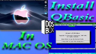 Install QBASIC in MAC OS  QBDOSBOX for MAC OS [upl. by Mora]