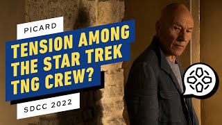 Picard Patrick Stewart and Gates McFadden Tease TNG Crew Tension  Comic Con 2022 [upl. by Sillaw658]