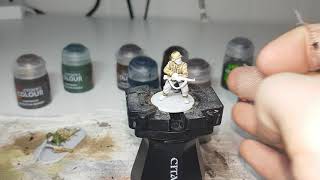 How i paint german afrika korp using contrast paints [upl. by Nnaecyoj]