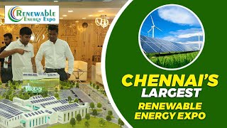 International Renewable Energy Expo in Chennai  Solar and Wind Expo Largest Event in India [upl. by Padraic]