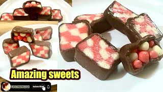 ना मावा ना मैदा ना चाशनीबिना गैस जलाये बनाये स्वादिष्ट मिठाईUnique NoCook Sweets Recipe [upl. by Dolley]