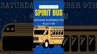 spirit bus podcast foryou warriors dance cheer fun fyp [upl. by Latonia]