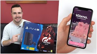 Technik mit der KlarnaApp auf Rechnung zahlen amp PlayStation 4 Pro Verlosung  SwagTab [upl. by Aseen]