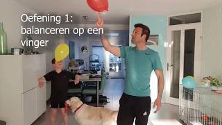 Leuke verschillende ballon oefeningen [upl. by Efeek]