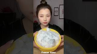 Freezer frost ice eating asmr [upl. by Coppinger]