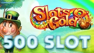 Slots O Gold £500 Jackpot Slot Machine with some BIG GAMBLES [upl. by Ellenaej901]