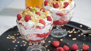 SCOTTISH Cranachan Traditional Dessert [upl. by Nnav97]