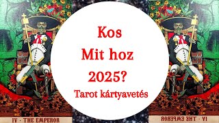 Mit hoz 2025 Általános tarot kártyavetés kos horoszkóp jegy részére [upl. by Acalia]