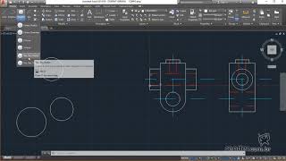 11  Circonférence et ellipses de suivi  AutoCAD 2018 2D Essentials [upl. by Briana968]