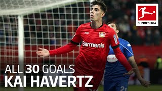 Kai Havertz  All Goals so far [upl. by Airtemak295]