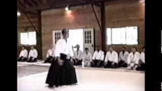 Aikido  Doshu Moriteru Ueshiba  1991 Part 1 [upl. by Eiznekam]