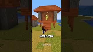 Minecraft but my Voice CHANGES every DAMAGE 2 🏓 shorts [upl. by Aerdnad]