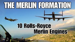 THE MERLIN FORMATION 10 RollsRoyce Merlin Engines [upl. by Bocock]