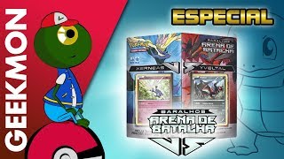 O que é o Pokémon Arena de Batalha  XERNEAS VS YVELTAL  GEEKMON [upl. by Anigger710]