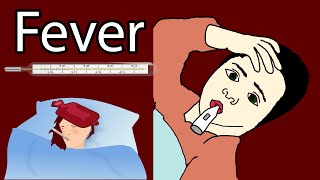 Fever  Febrile Subfebrile Hyperpyrexia intermittent fever continuous fever [upl. by Nogem253]