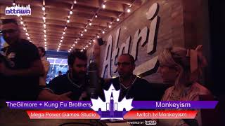 Interview with Monkeyism Twitch Ottawa meetup  CGX 2018 [upl. by Hugo755]