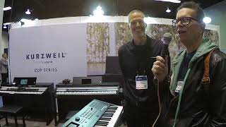 Kurzweil K2700  NAMM 2024  KUCR [upl. by Udela]