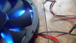 Antec BigBoy 200 mm fan LED mod [upl. by Oivaf]