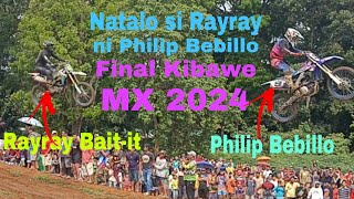 Natalo si Rayray Baitit ni Philip Bebillo Final Open Pro Old Kibawe Bukidnon Motocross Competition [upl. by Demaria]