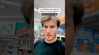 La logique des pharmacies aux USA🇺🇸😱🤯travel viralvideo vlog ytshorts reels france humour [upl. by Fong]