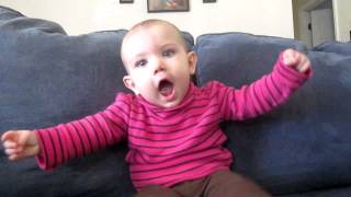 Ocular Motor Apraxia  9 months old [upl. by Andee]