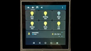 Sonoff NSPanel Pro met Home Assistant [upl. by Rramed]