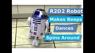 R2D2 Star Wars R2D2 Droid Interactive Astromech Robot Toy Hasbro [upl. by Hutchins]