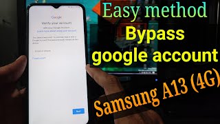 FRP Bypass Samsung A13 [upl. by Ydne]