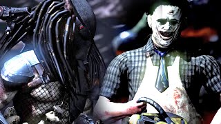 The Predator vs Leatherface Hardest AI CPU  Mortal Kombat X [upl. by Fotinas]