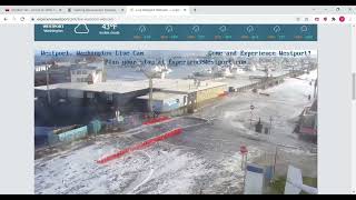 Street Flooding In Westport Washington January 3 2022 [upl. by Norted376]