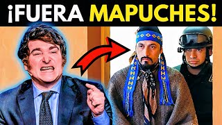 💥MILEI EXPULSA MAPUCHES💥NO MÁS VAGOS EN ARGENTINA [upl. by Legna]