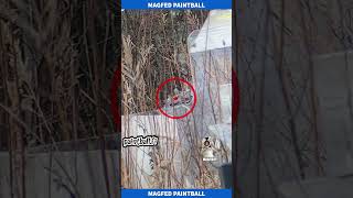 Paintball Headshot  Slow Motion Paintball  Magfed Paintball shorts magfedpaintball paintball [upl. by Donelu]