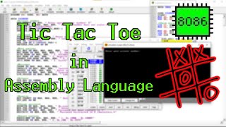 Tic Tac Toe Simulation in Assembly Language  emu x8086 [upl. by Gnaoh117]