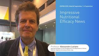 ESPEN 2018  Impressive Nutritional Efficacy News  Professor Alessandro Laviano [upl. by Eiramlehcar894]