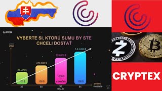 CRYPTEX  Slovenská Prezentácia 202408 passiveincome2024 cryptex staking defi [upl. by Skelly]