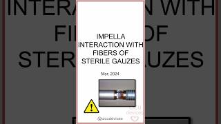 IMPELLA AND GAUZE FIBERS INTERACTION impella [upl. by Em194]