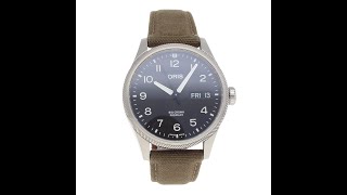 Oris Big Crown Pre Owned Watch Ref 7760 [upl. by Hannus154]