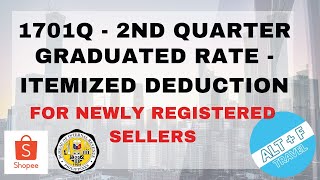 1701Q  2nd Graduated itemized deduction for new sellers [upl. by Xymenes]