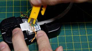 How To Install a Cat6 Wall Jack and RJ45 Plug on Cat6 Cable [upl. by Jadda400]