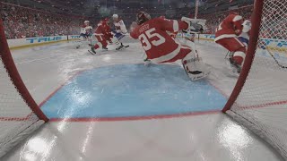 NHL24 Montreal Canadiens VS Detroit Red Wings [upl. by Anaoj]