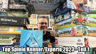 Die besten gehobenen Familienspiele  Kennerspiele  Expertenspiele im Jahr 2023  Teil 1 [upl. by Ayram]