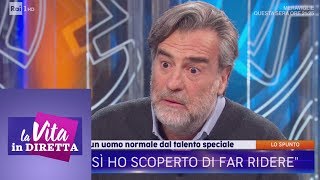 Max Tortora 2 metri di talento  La vita in diretta 12032019 [upl. by Aileno]