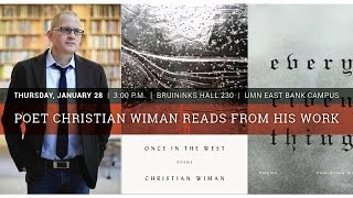 Poet Christian Wiman Reads from His Work [upl. by Cinderella358]