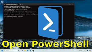 How to Open PowerShell in Windows 1011 Guide [upl. by Dorothee184]