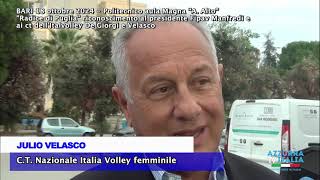 quotRadice di Pugliaquot riconoscimento presidente Fipav Manfredi e ct dell’Italvolley De Giorgi e Velasco [upl. by Raine178]